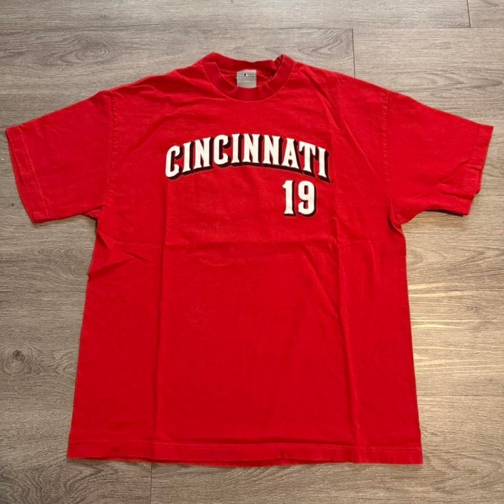 Joey Votto Cincinnati Reds Shirsey XL Y2K MLB Gameday Jersey T-Shirt Red Genuine